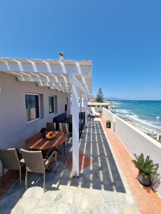 Astra Sea View Apartment, Sea Front Kokkini Hani Exterior foto