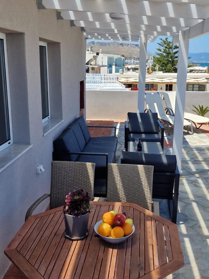 Astra Sea View Apartment, Sea Front Kokkini Hani Exterior foto