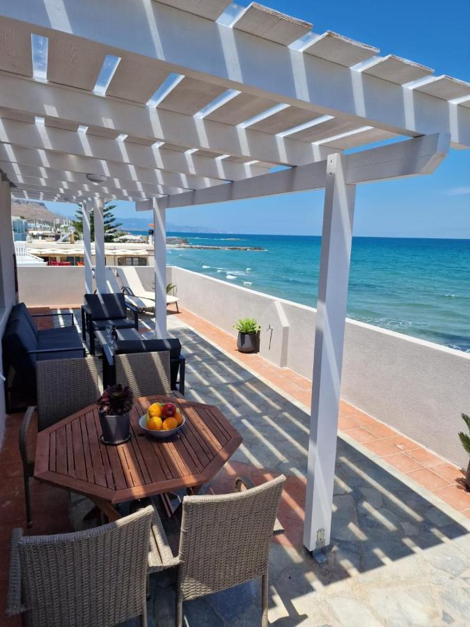 Astra Sea View Apartment, Sea Front Kokkini Hani Exterior foto